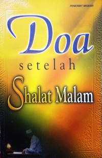 Doa setelah shalat malam