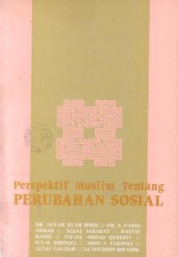 Perspektif muslim tentang perubahan sosial