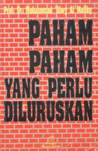 Paham-paham yang perlu diluruskan