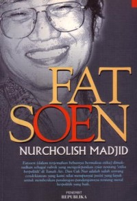 Fatsoen Nurcholish Madjid