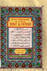 upaya pemahaman nilai-nilai surat Al-Fatihah