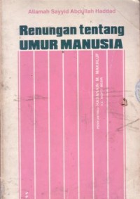 Renungan tentang umur manusia