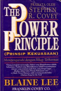 The power principle ( prinsip kekuasaan)