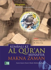 Kembali ke al-qur'an menafsir makna zaman : suara-suara kaum muda muhammadiyah