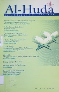 Jurnal Al-Huda: kajian Ilmu-Ilmu Islam Vol.1, No.1, 2000