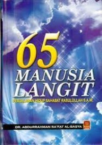65 manusia langit Perjalanan hidup sahabat rasulullah
