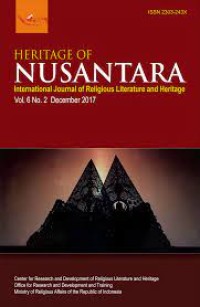 Heritage of nusantara international journal of religious literature and heritage