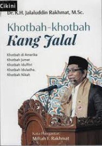 Khotbah-khotbah Kang Jalal